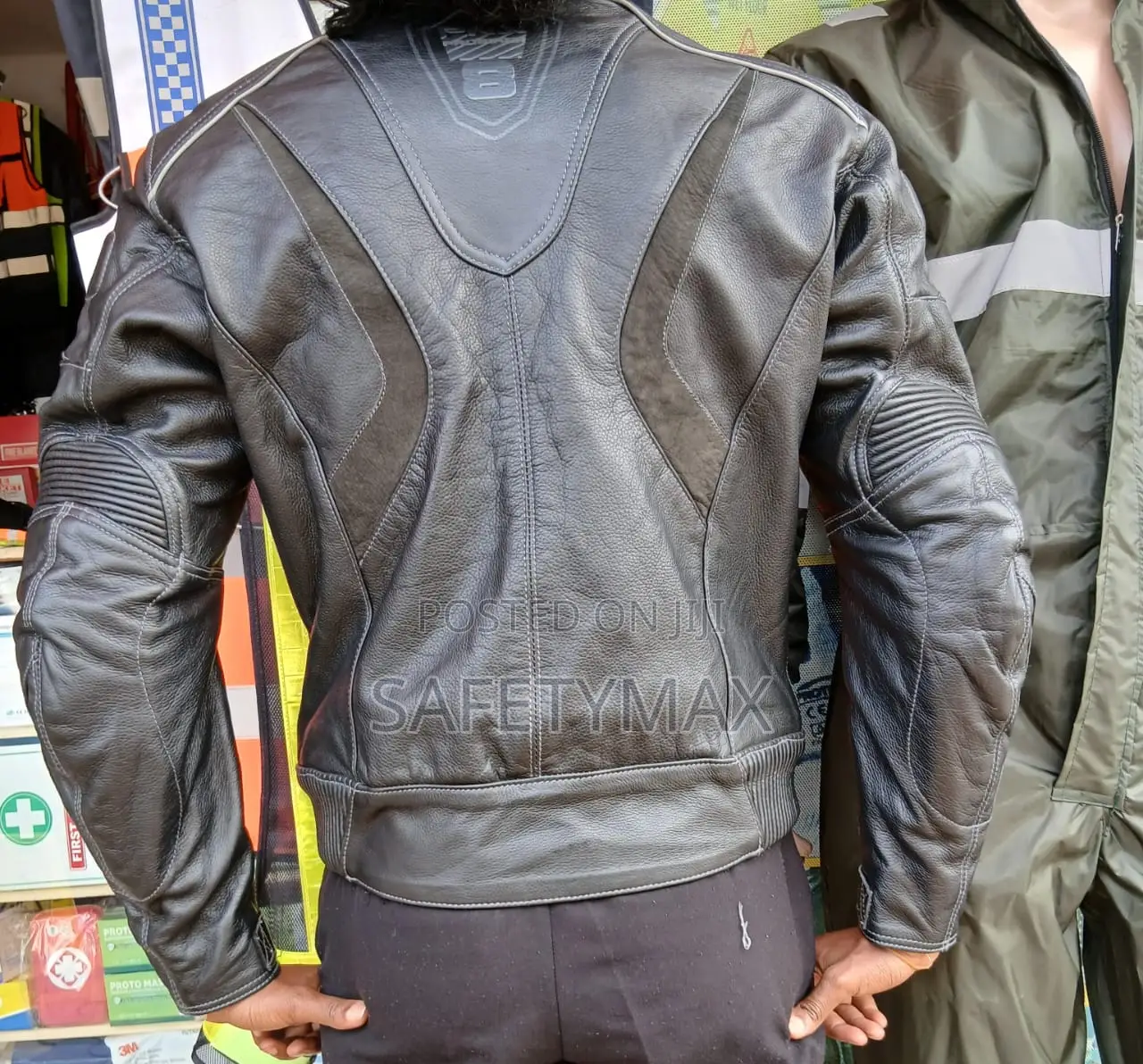 Motorcycle Riding Leather Jacket