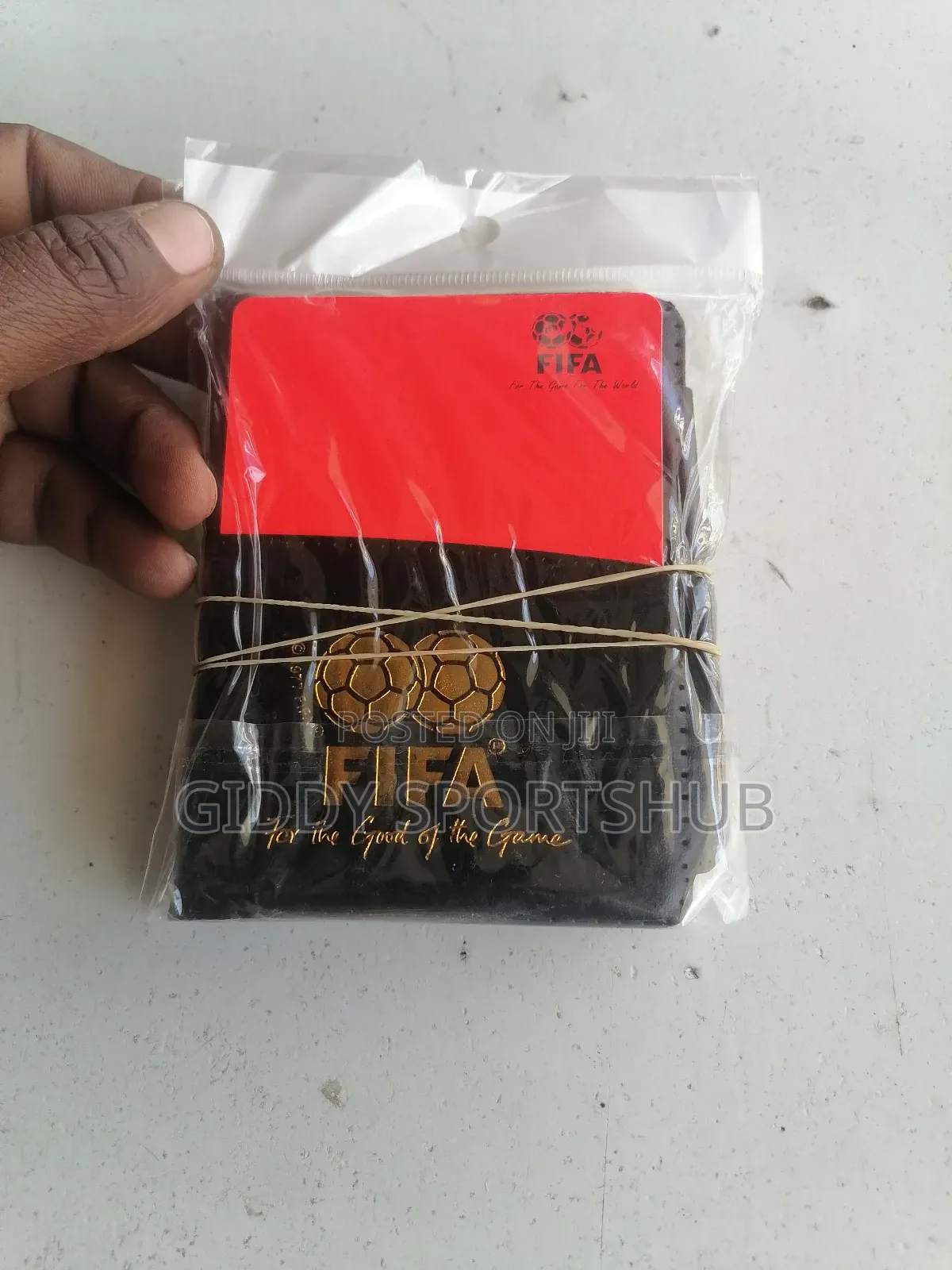 Fifa Referee Wallet and Card Set