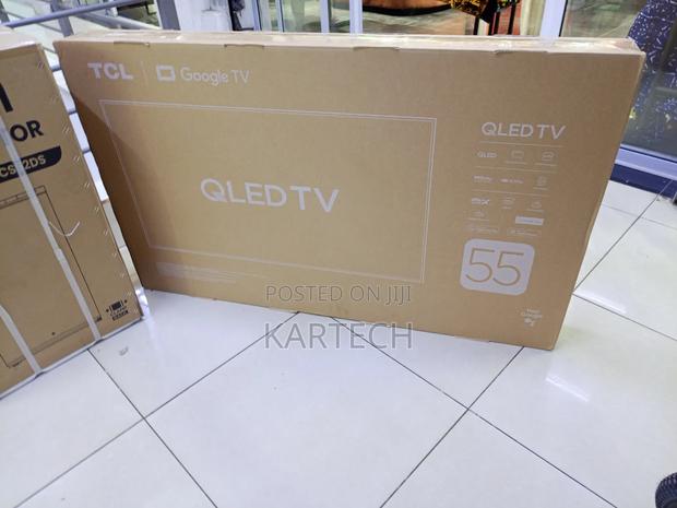 TCL 55" Google Qled Smart Frameless Tv - Bluetooth - thumbnail 3