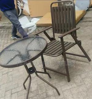 Outdoor Foldable Chairs and Table