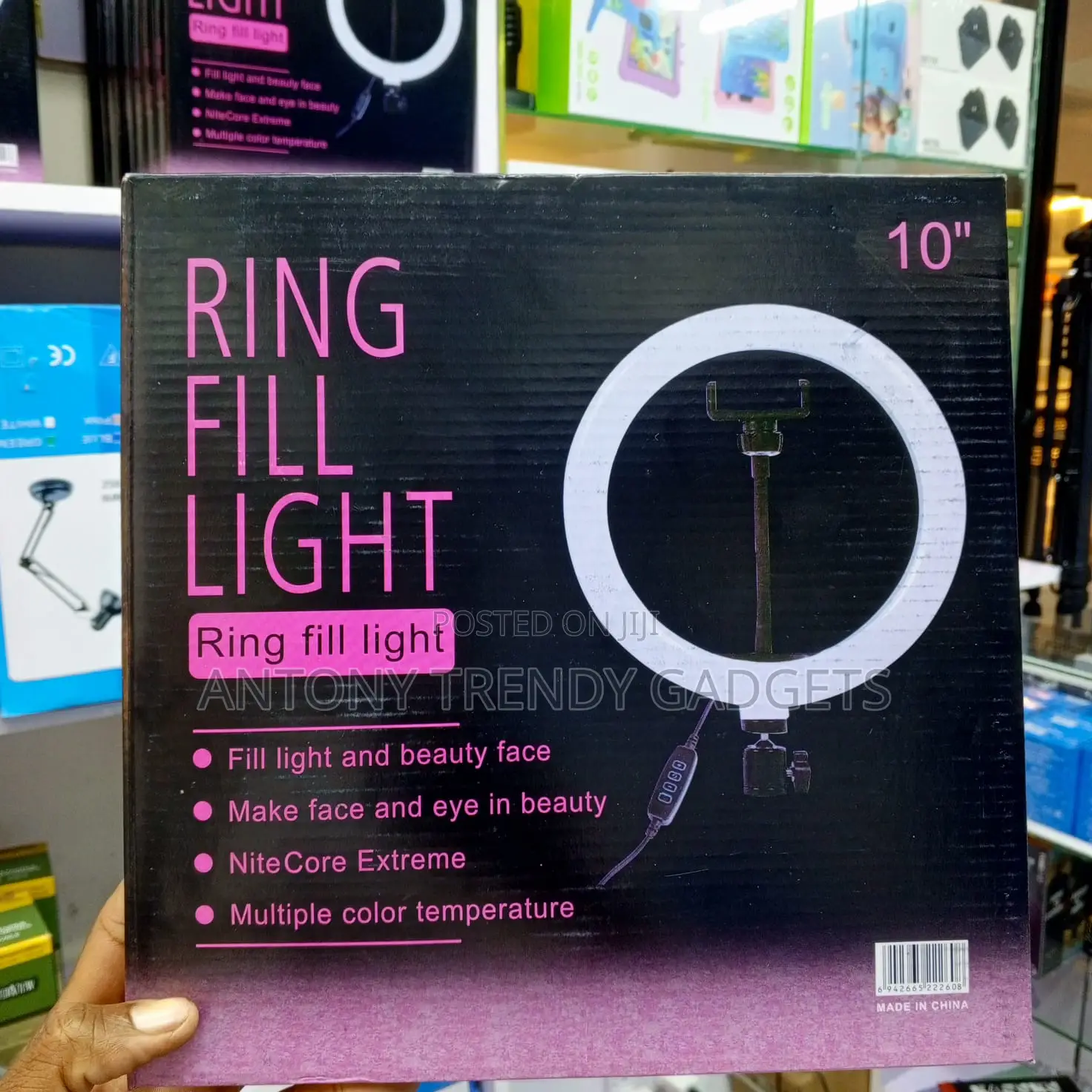 10" (26cm) Ring Fill Light (Model Mj260/Qx-260), Ring Fill Light