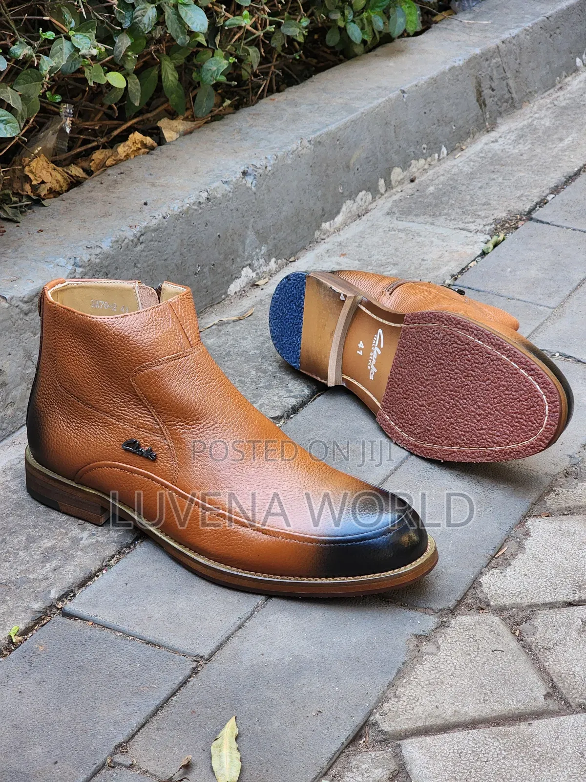 Clarks Leather Boots