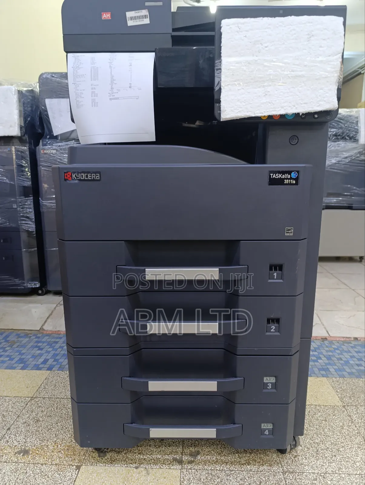 Print Smart With Kyocera Taskalfa 3511i Monochrome MFP With 4 Trays