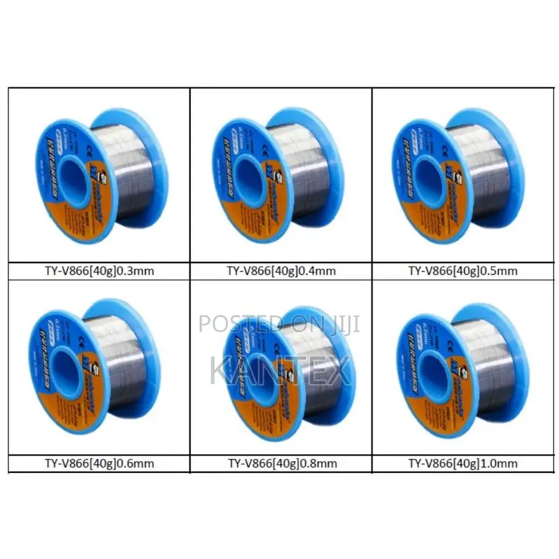 Mechanic Solder Wire Ty-V866,0.2mm,0.3mm,0.4mm,0.5mm,0.6mm,0.8mm,1.0mm