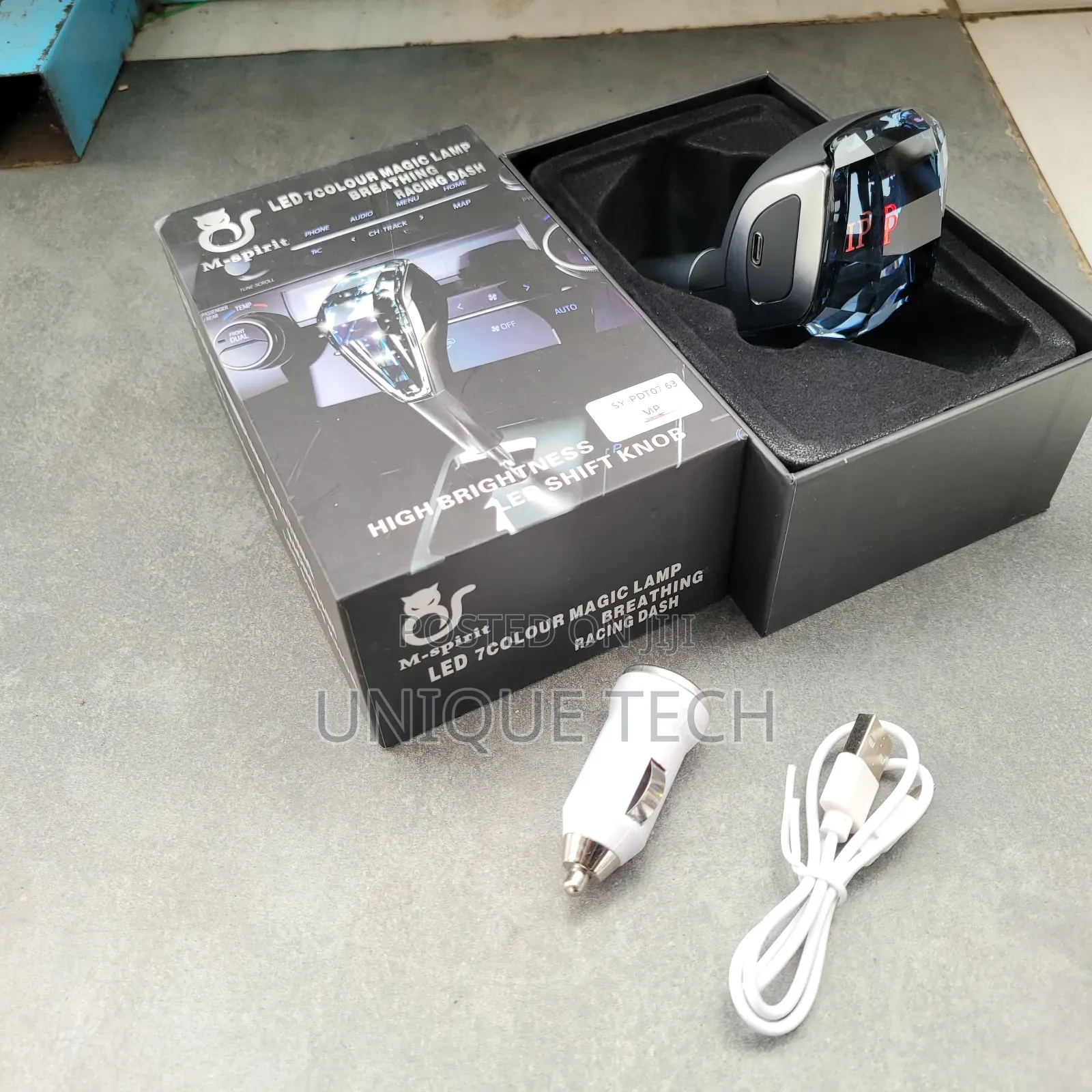 Led Crystal Gear Shift Knob Universal