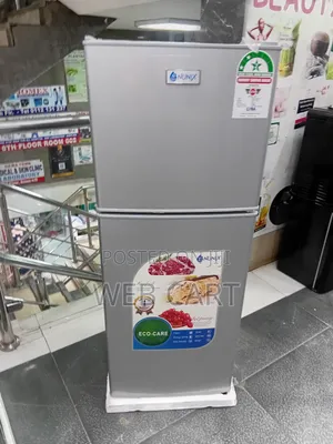 Nunix 138 Litres Double Door Fridge – Energy Saving