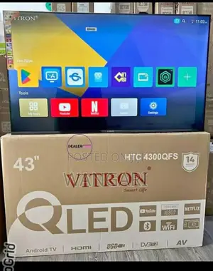 Brand New Vitron 43 Inches Smart Tv