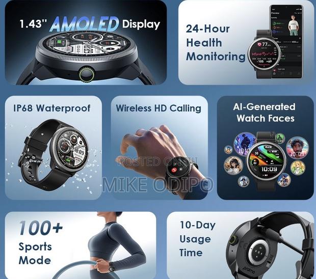 Oraimo Watch 5r 1.43” Amoled Ip68 - thumbnail 3