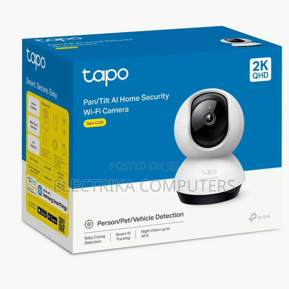 Tapo C220 Pan/Tilt Ai Home Security Wifi Camera
