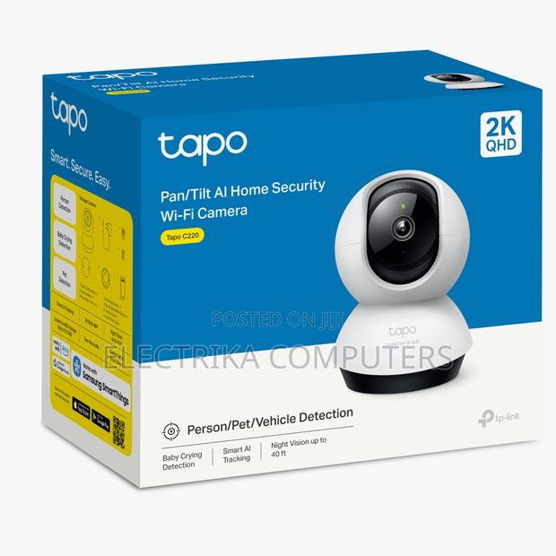Tapo C220 Pan/Tilt Ai Home Security Wifi Camera