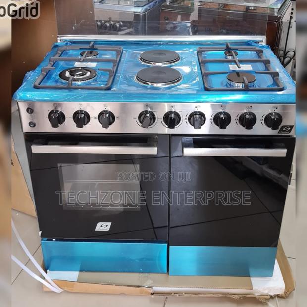 60*90 Starworth 4+2 Stainless Steel Cooker With Electric Oven