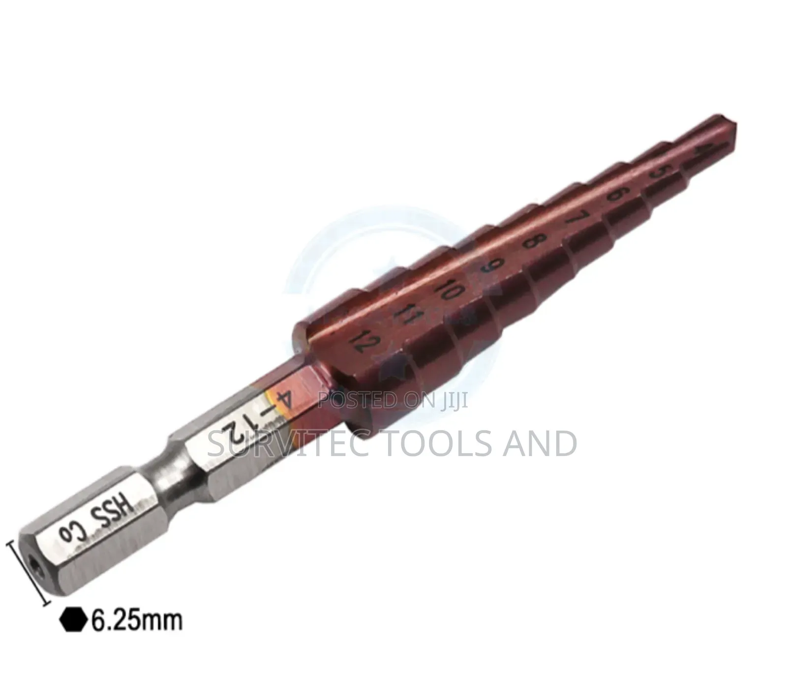 Step Drill Bit 4-12