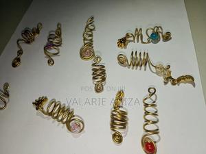 Spiral Brass Hair Accessories