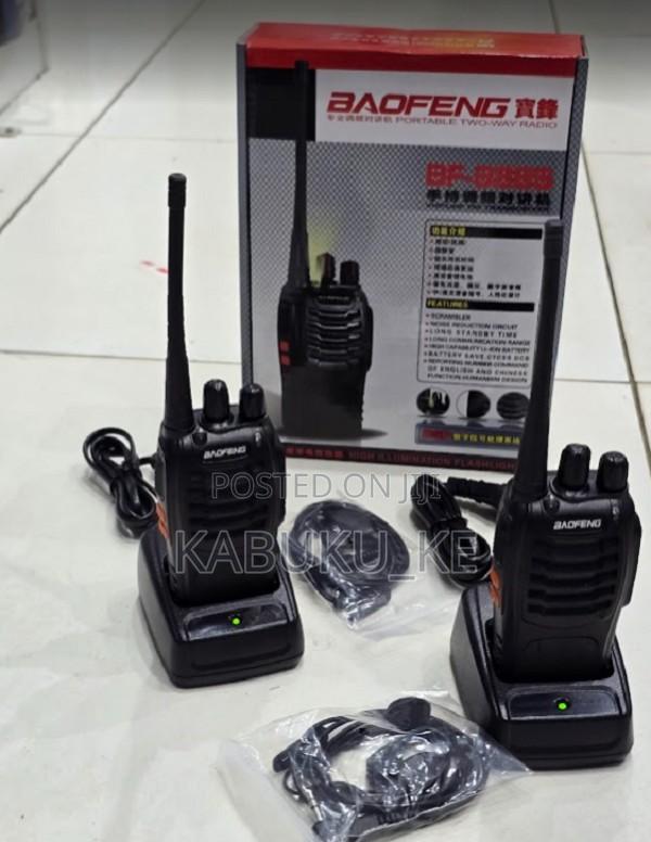Baofeng Bf-888s Walkie Talkie Portable Radio - 2pcs