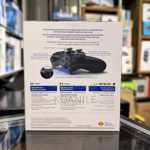 Playstation Ps4 Dualshock4 Controller Black (Original) - thumbnail 5