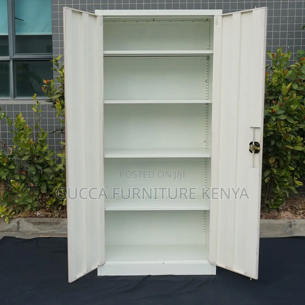 Modern 2-door Metallic Brown Filling Cabinet