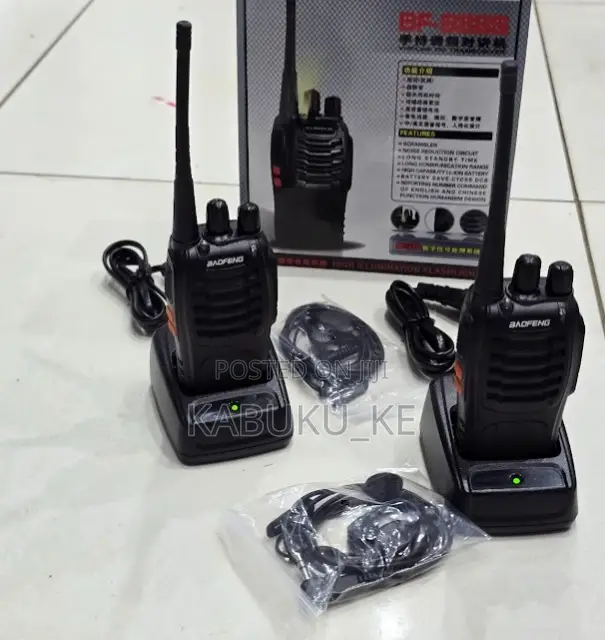 Baofeng Bf-888s Walkie-talkie (2 Pieces)