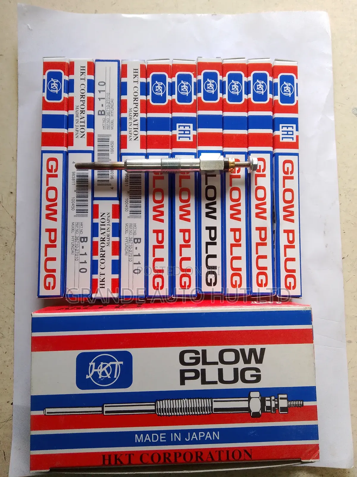 Heater Plugs Kia Sportage 2008 Diesel (Hkt Brand)