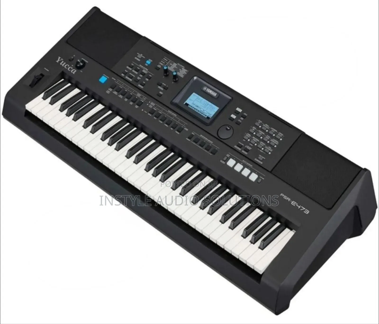 PSR E 473 Original Yamaha 61 Keys Keyboard Complete With Power Adapter