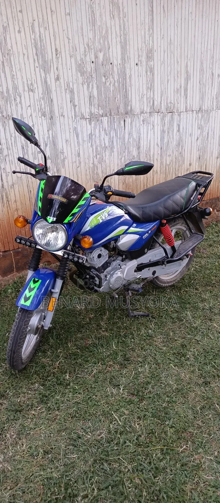 TVS HLX Plus ES 2023 Blue