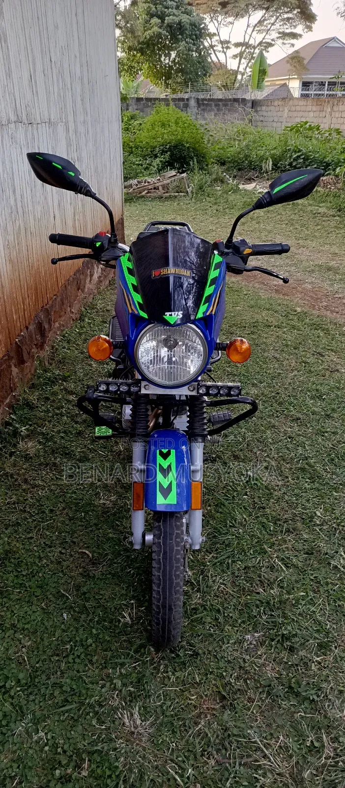 TVS HLX Plus ES 2023 Blue