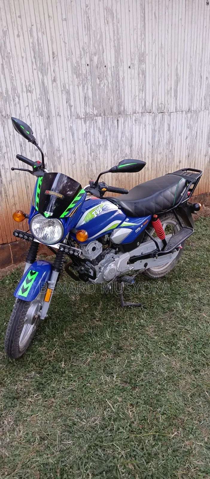TVS HLX Plus ES 2023 Blue