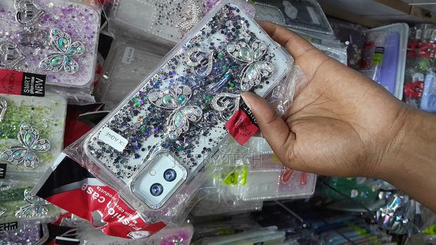 Annyojo Samsung Galaxy A04e Glitter Crystal Buttefly Case - thumbnail 2