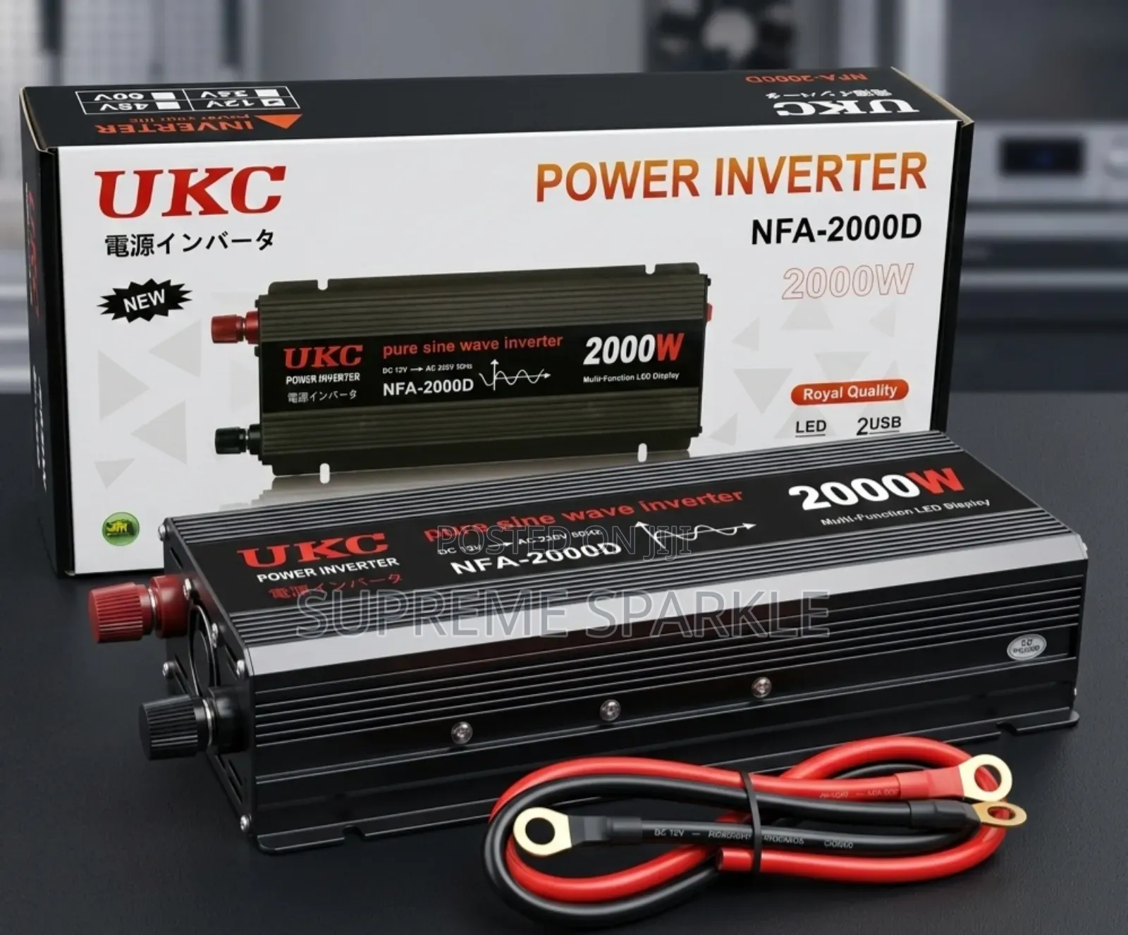 Ukc Nfa-2000d Power Inverter, 2000w