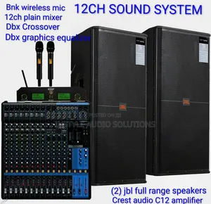 Outdoor Sound System Full Package