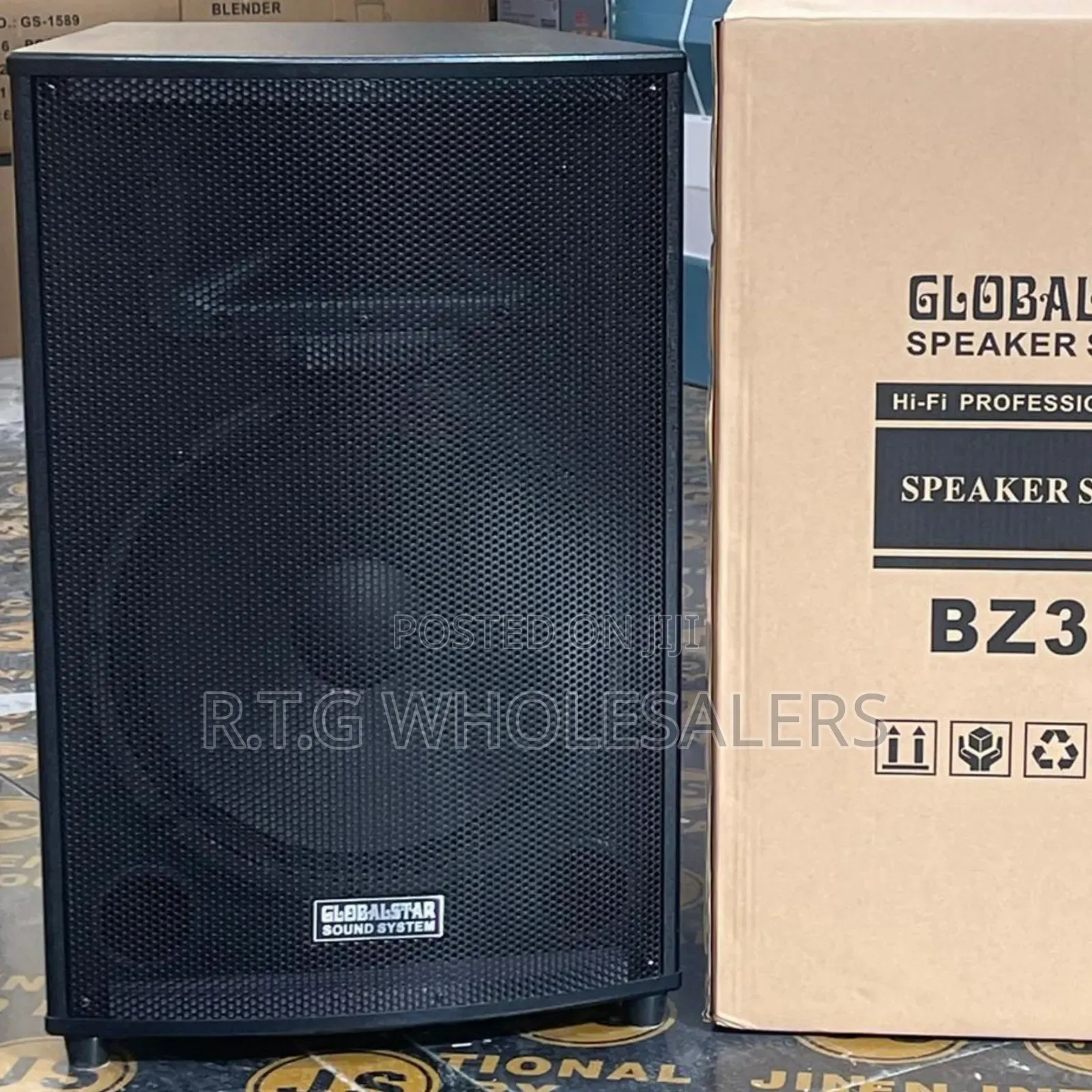 Globalstar Bz300 15‐Inch Pa Speaker System (Passive, No Amp Required)