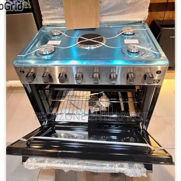 Starworth 60*90cm 4+1 Stainless Steel Cooker With Electric Oven