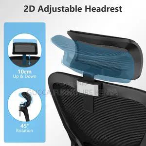 Ergonomic Mesh Office Seat With Flip Arms