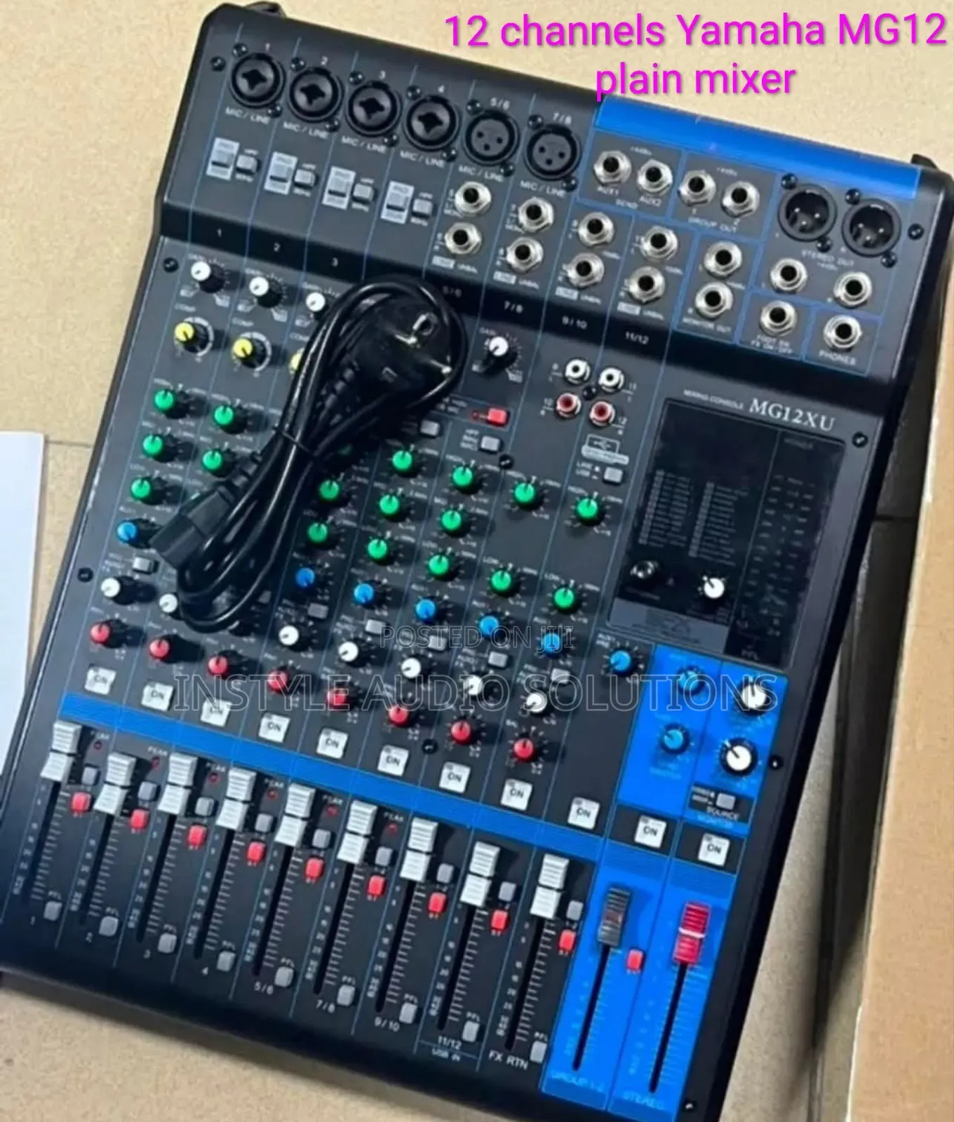 12 Channels Mg12 Yamaha Plain Professional Mixer