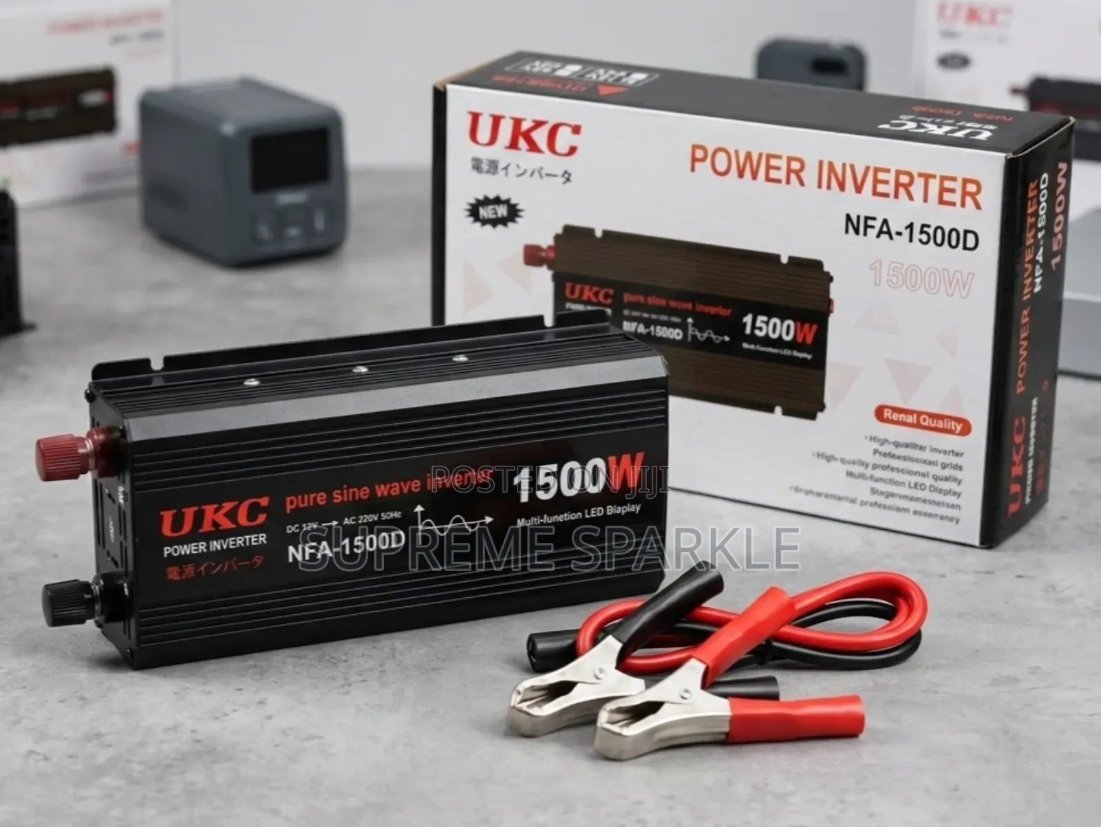 Ukc Nfa-1500d Pure Sine Wave Power Inverter. 1500w