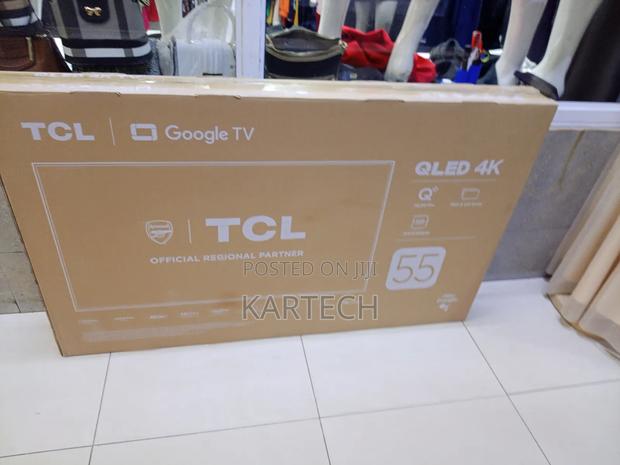 TCL 55” Qled Pro Smart Google Frameless Tv With Google Tv, HDR