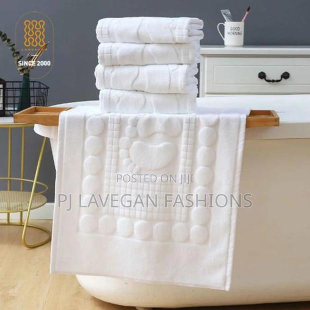 White Bathroom Mat
