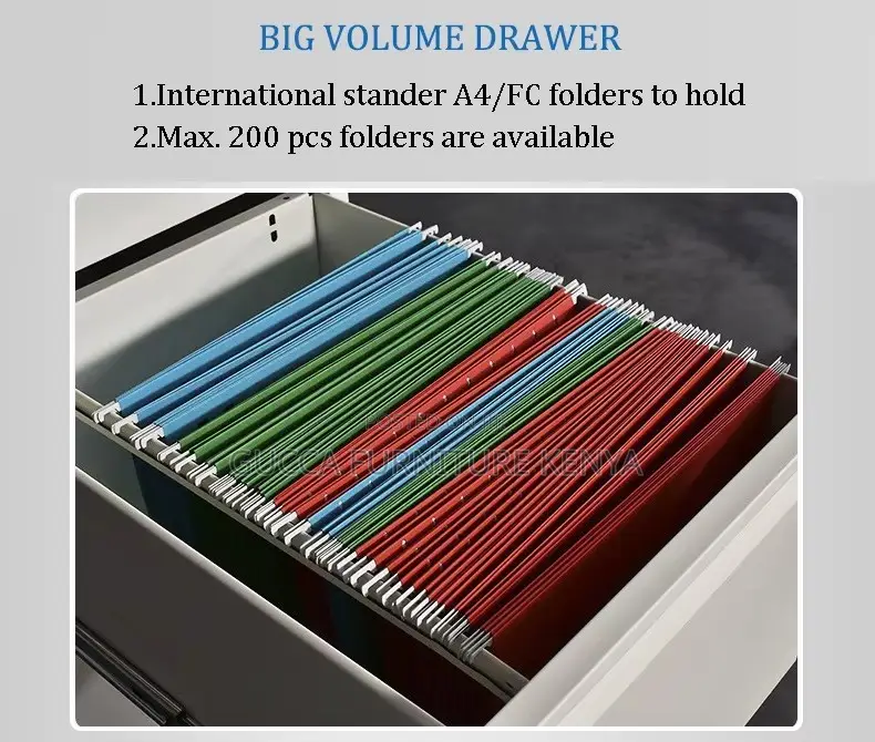 3-drawer's Steel Office Filling Locker Cabinet