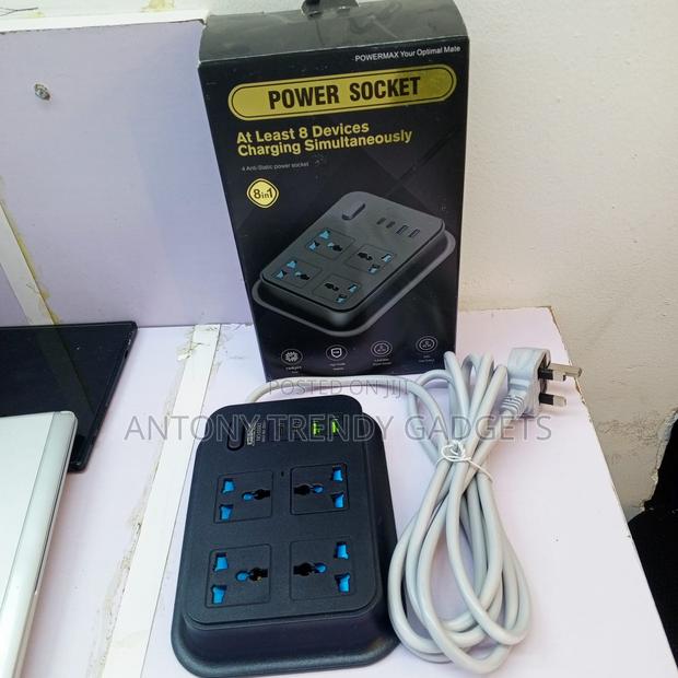 Powermax 8-way Power Strip With Usb Fast Charging 3.4a - thumbnail 3