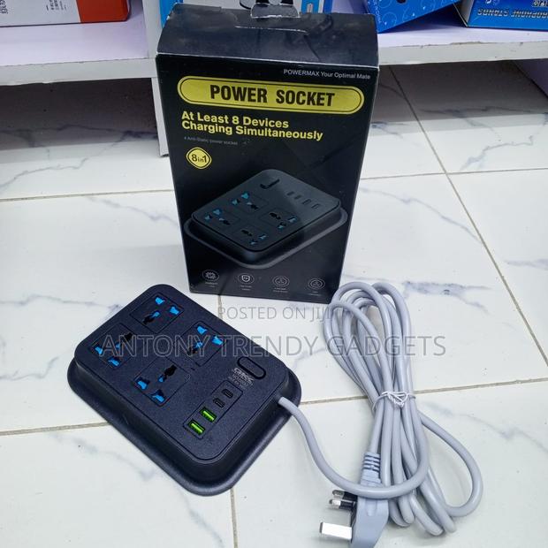 Powermax 8-way Power Strip With Usb Fast Charging 3.4a - thumbnail 4
