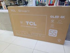 TCL 55” 55c655 Qled Pro Smart Google Tv Bluetooth, Youtube Netflix