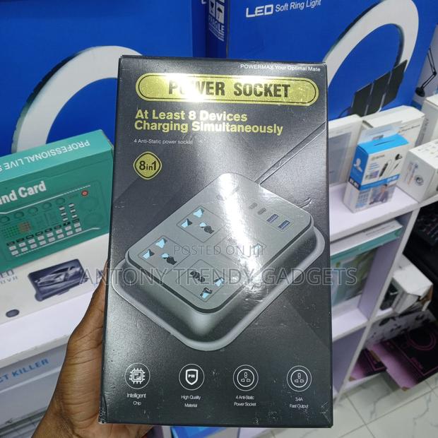 Powermax Multi-socket Extension With Usb Ports 3m Cord - main view