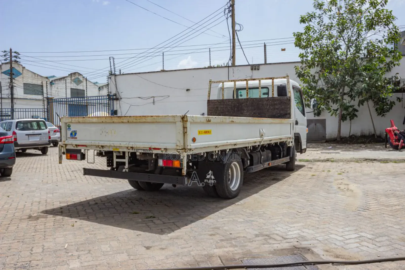Mitsubishi Fuso Long Chase With Leaf Springs.