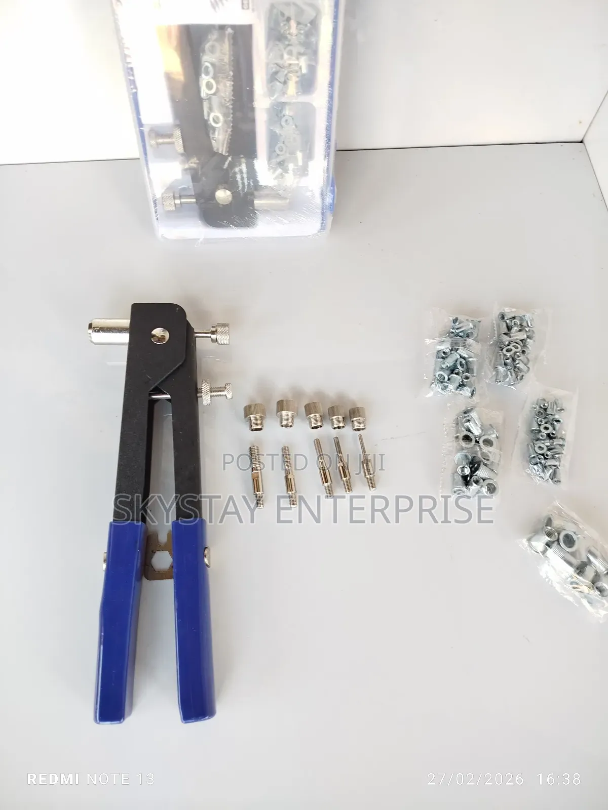 Rivet Nut Gun M3-m8 106pcs