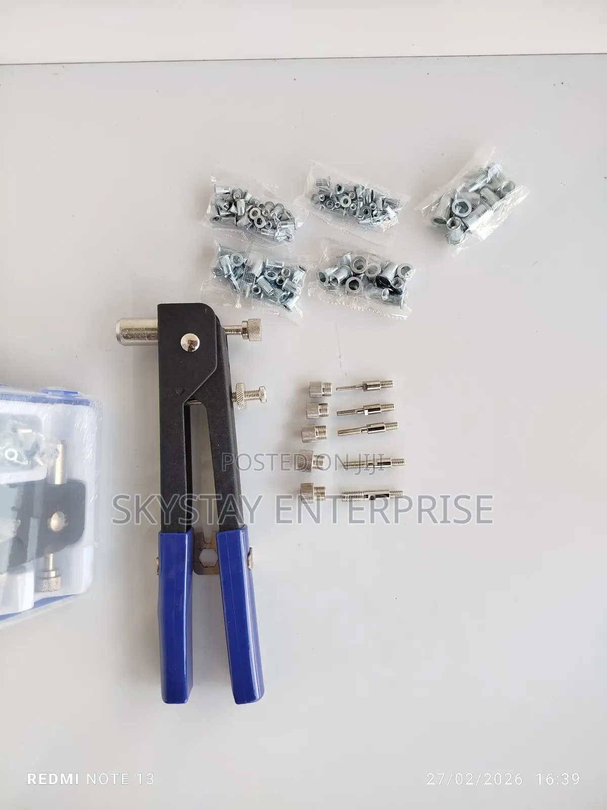 Rivet Nut Gun M3-m8 106pcs