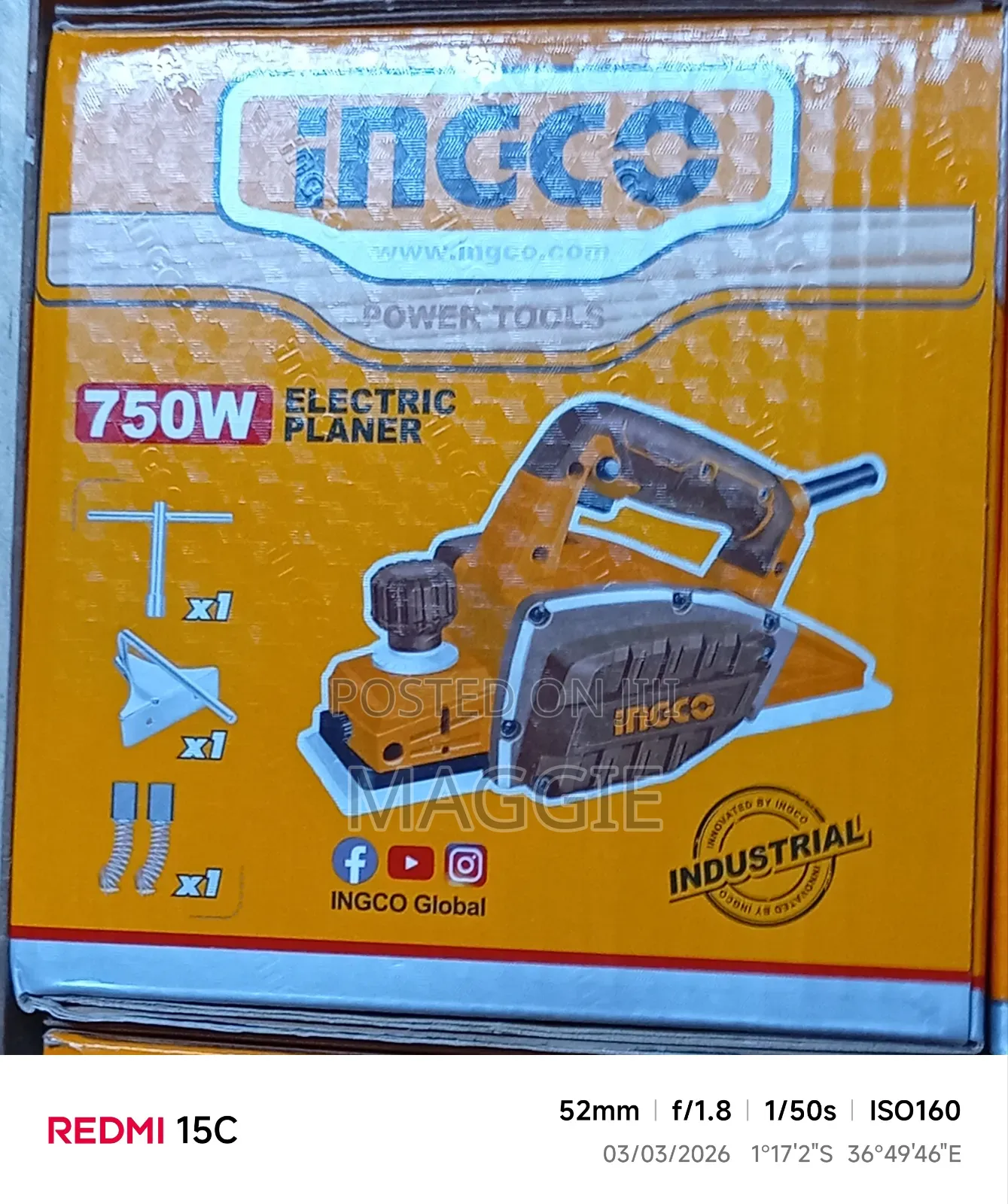 750w Electric Planer