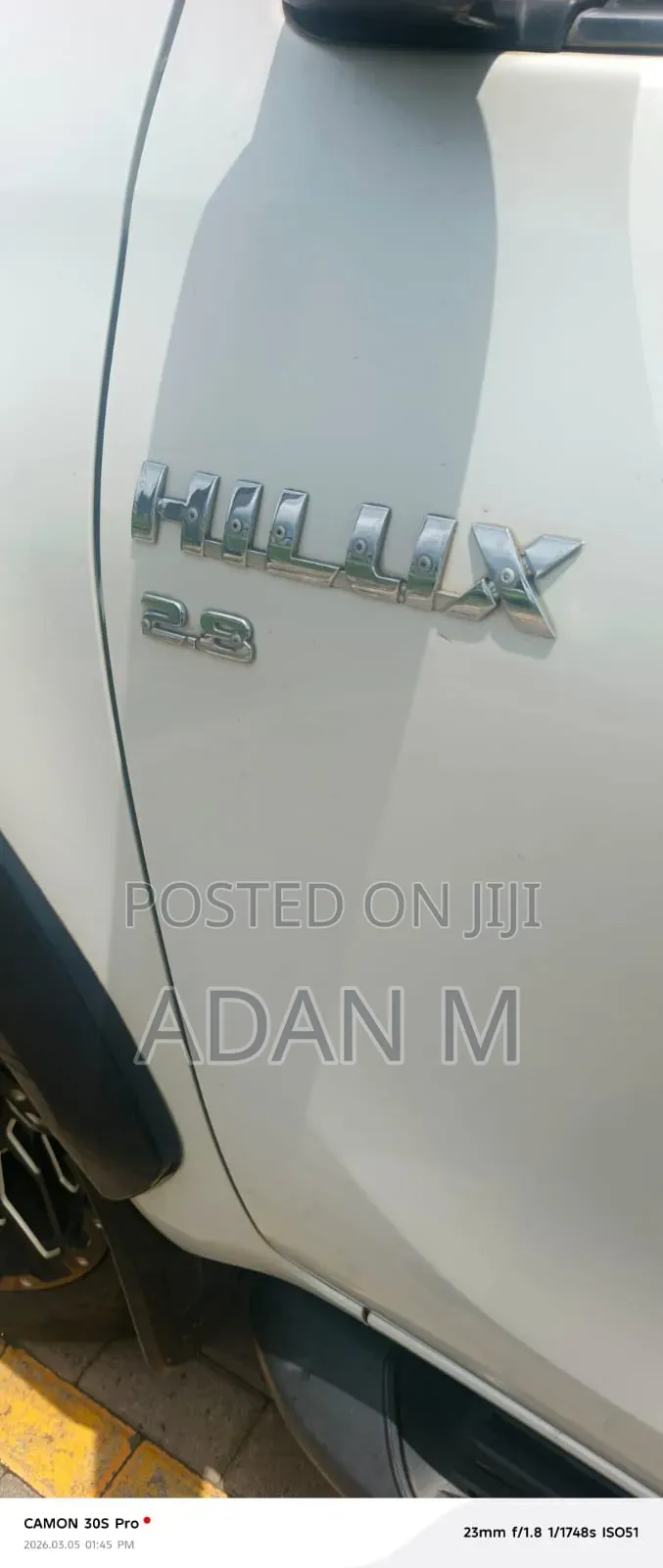 Toyota Hilux 2016 Pearl