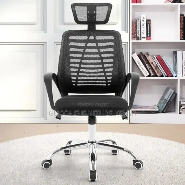 Adjustable Mesh Headrest Office Chair