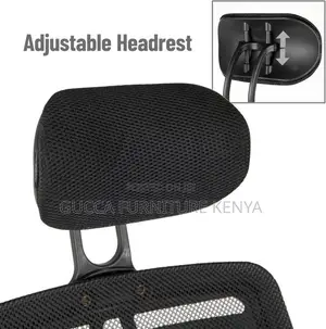 Adjustable Mesh Headrest Office Chair