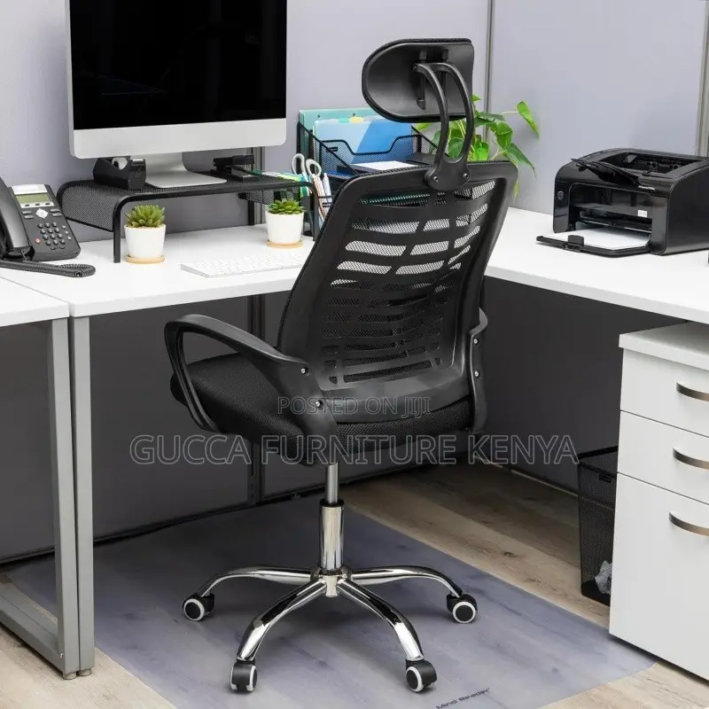 Adjustable Mesh Headrest Office Chair