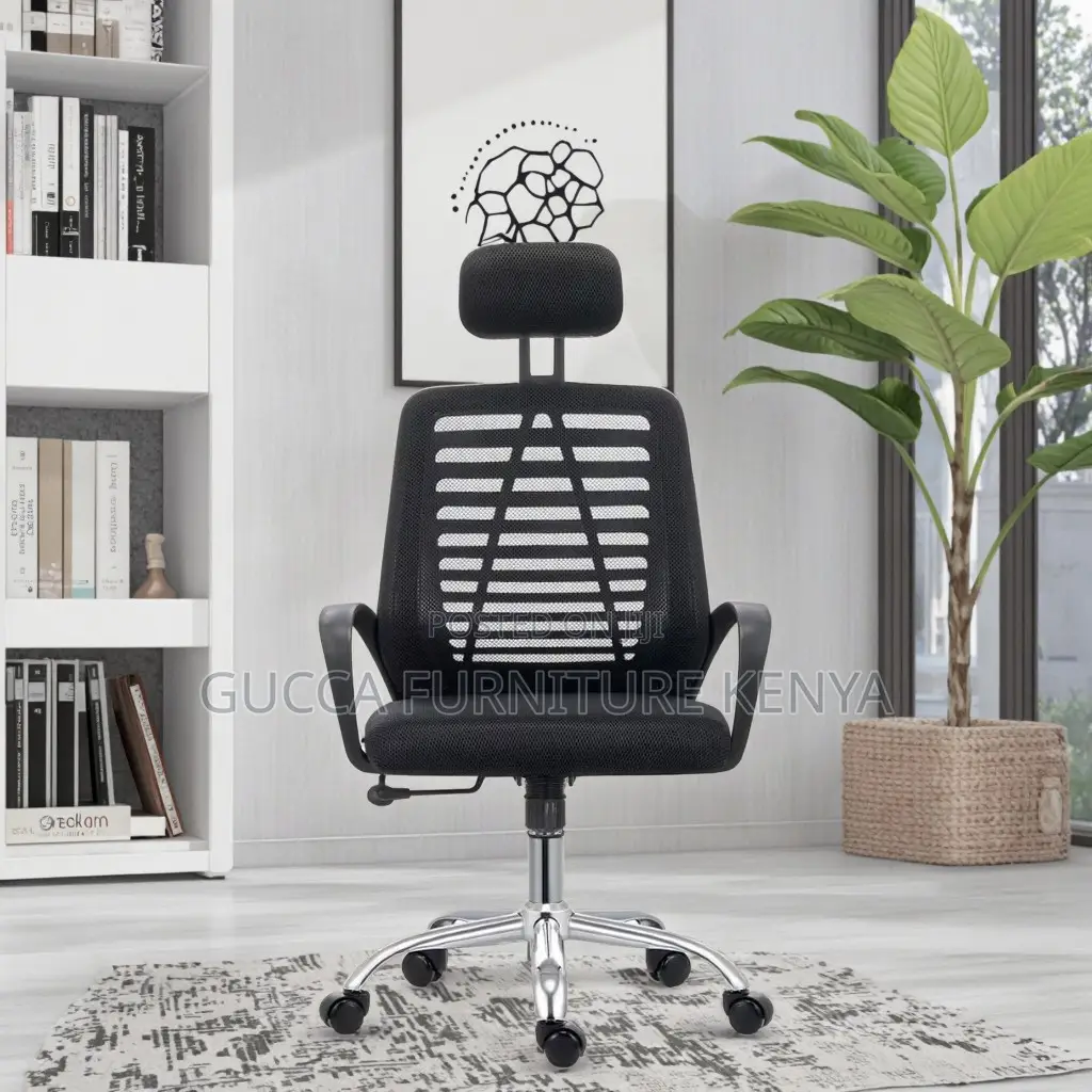 Adjustable Mesh Headrest Office Chair